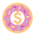 Doughnut Logo Icon